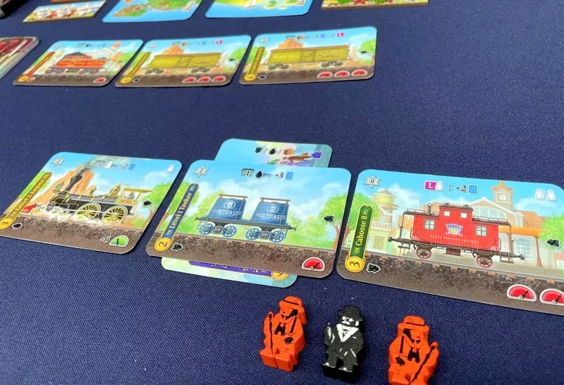 【桌游综合】桌游萌新的第一款火车游戏，就选《火车岛：全员出发》-第4张