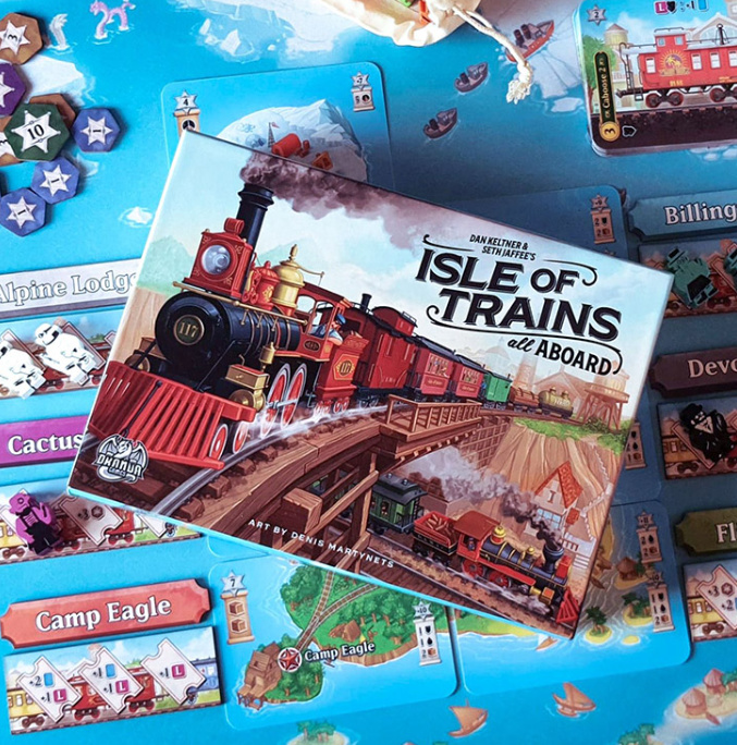 【桌游综合】桌游萌新的第一款火车游戏，就选《火车岛：全员出发》-第10张