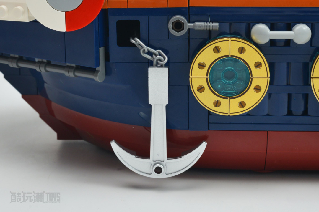 【周边专区】集造型细节玩法于一体！拼奇大力水手蒸汽寻宝船开箱评测-第19张