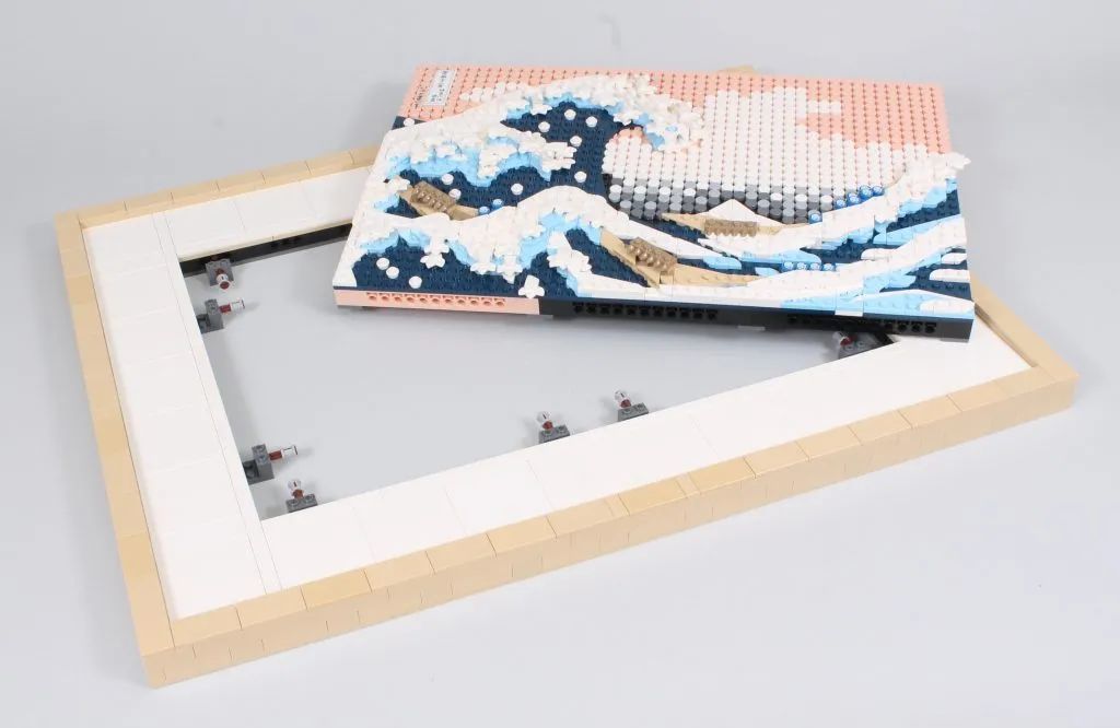 【周邊專區】樂高藝術31208 Hokusai – 神奈川衝浪裡開箱評測-第5張