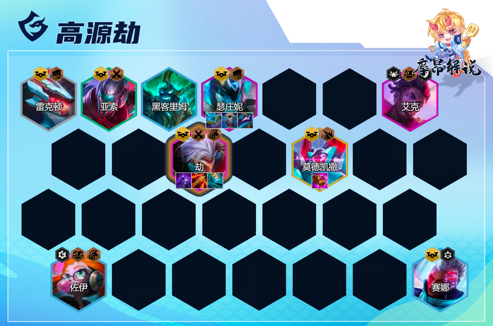 【云顶之弈】环境大翻天，13.1版本初学会这几套，稳上大分-第9张