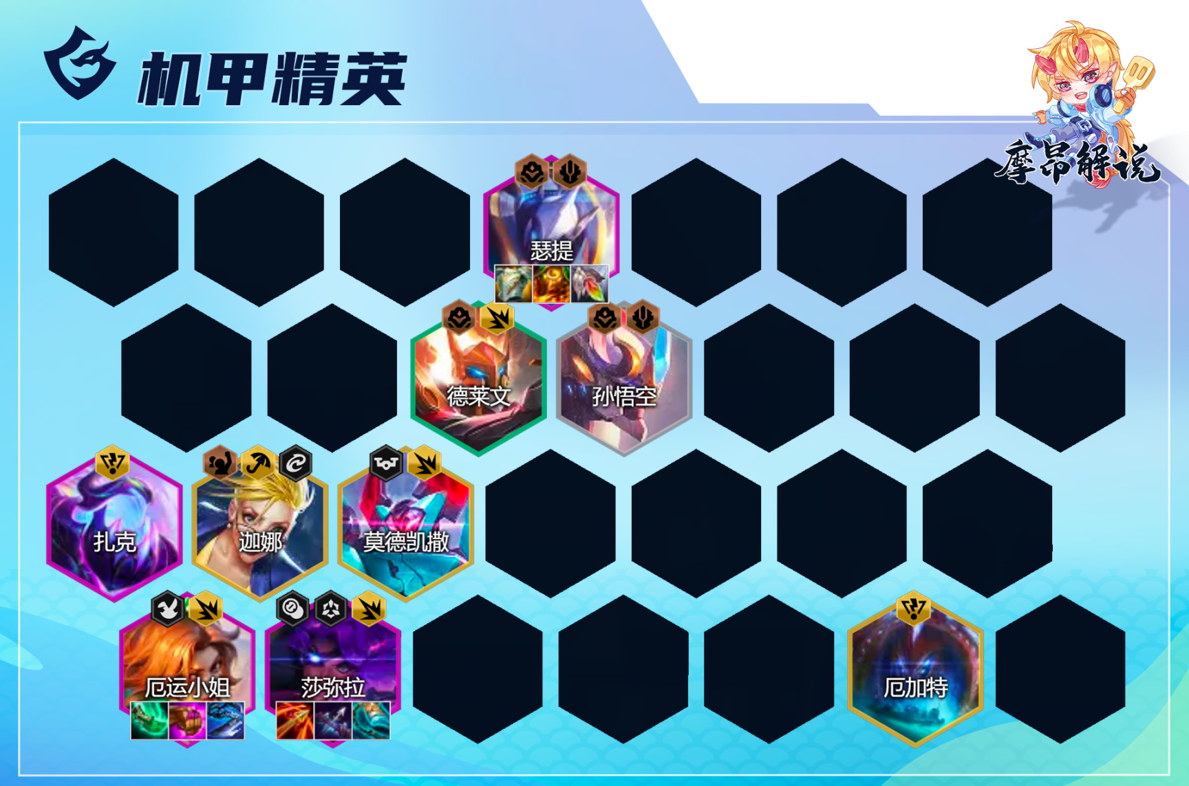【云顶之弈】环境大翻天，13.1版本初学会这几套，稳上大分-第4张