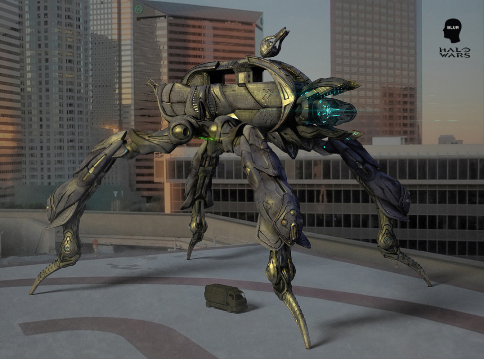 【HALO設定科普】47A聖甲蟲超重型攻擊平臺 —— 令人不安的龐物-第23張