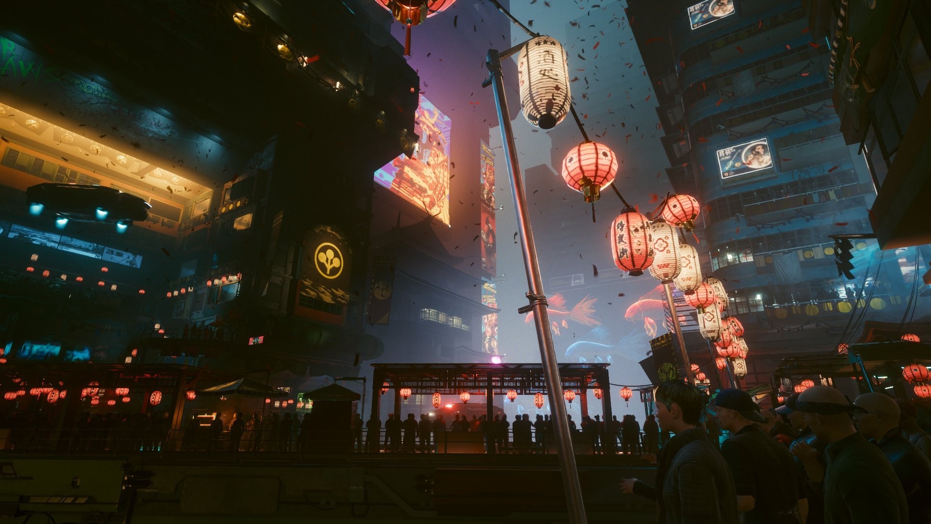 【PC游戏】夜之城好美!玩家分享《赛博2077》画质全部拉满的截图-第8张