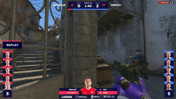 【CS:GO】BLAST春季小组赛：指挥的较量！Heroic 2-1 Astralis-第2张