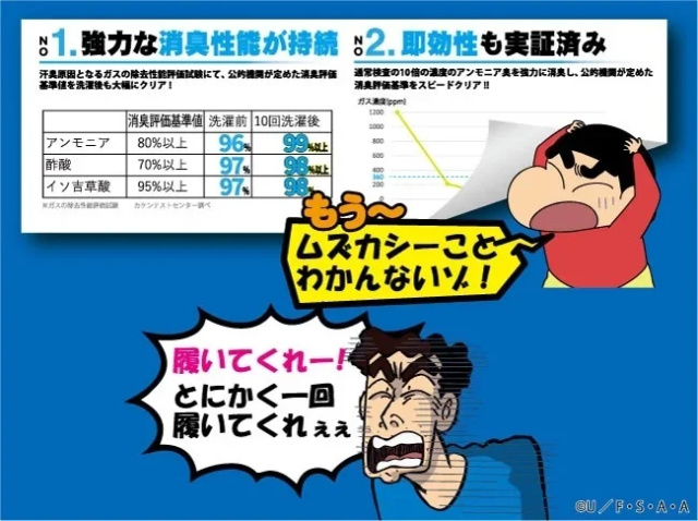 【影視動漫】日本襪廠找《蠟筆小新》代言除臭襪 網友 : 沒有保護地球的武器了-第1張