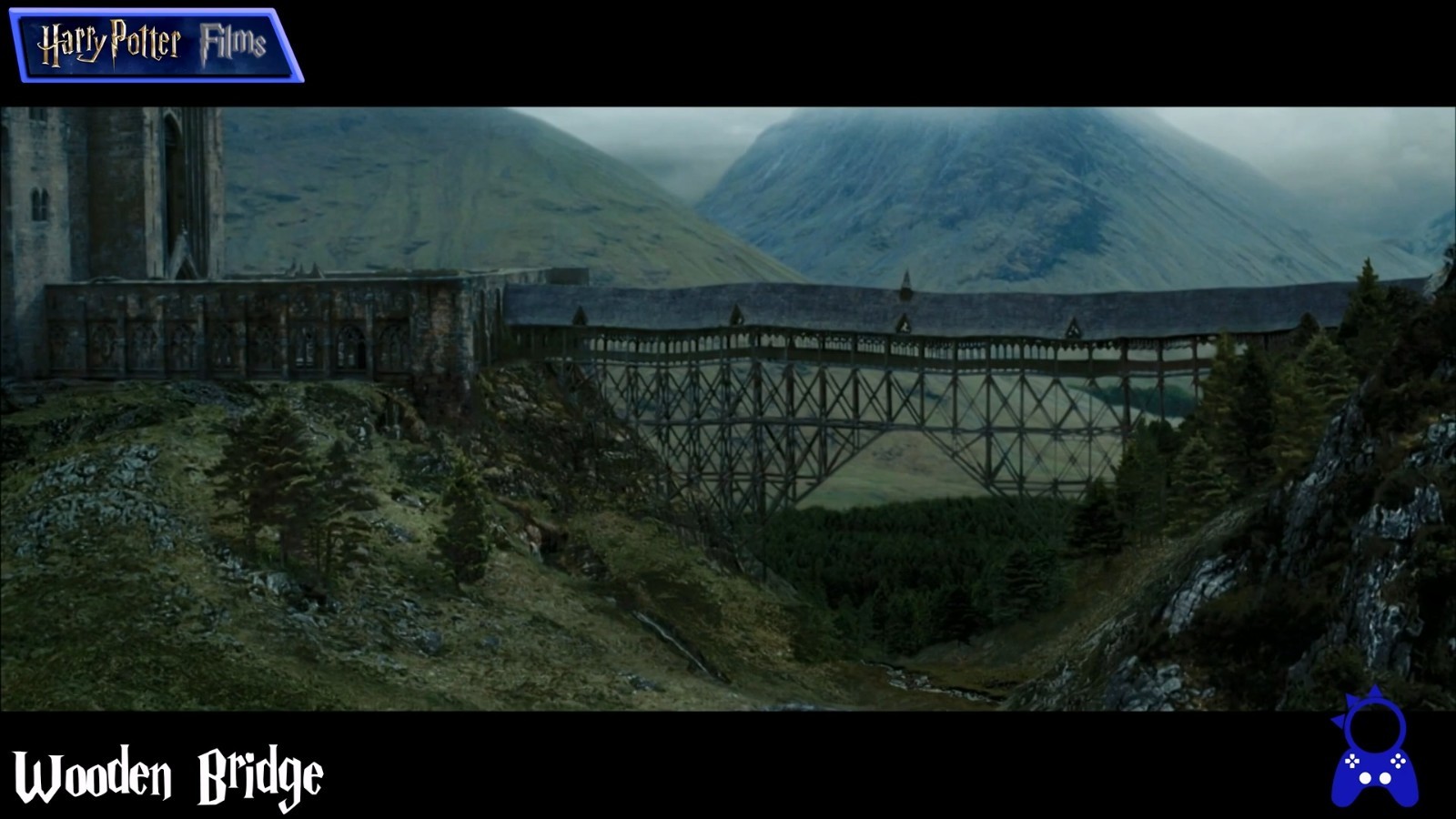 《霍格沃茨之遗》和《哈利波特》电影场景对比