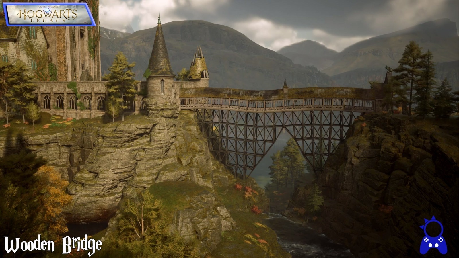 《霍格沃茨之遗》和《哈利波特》电影场景对比