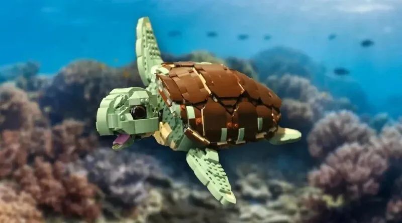 【周邊專區】看著那海龜水中游~樂高IDEAS作品《海龜》獲得萬票支持-第1張