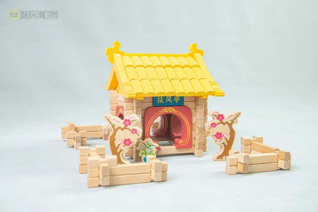 【周邊專區】不用一顆釘子就能建成的中國古建築【木玩世家榫卯積木】開箱評測-第14張