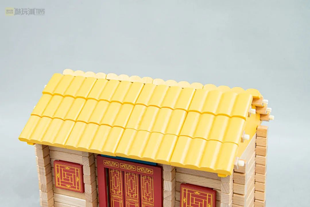 【周边专区】不用一颗钉子就能建成的中国古建筑【木玩世家榫卯积木】开箱评测-第44张