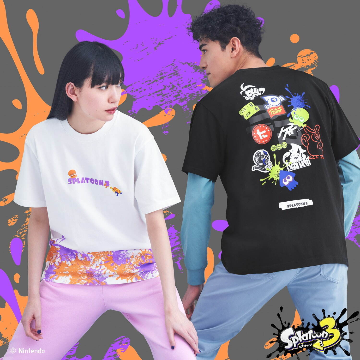 【Switch】優衣庫聯動《噴射戰士3》T恤公佈 日本地區3月24號上市-第3張