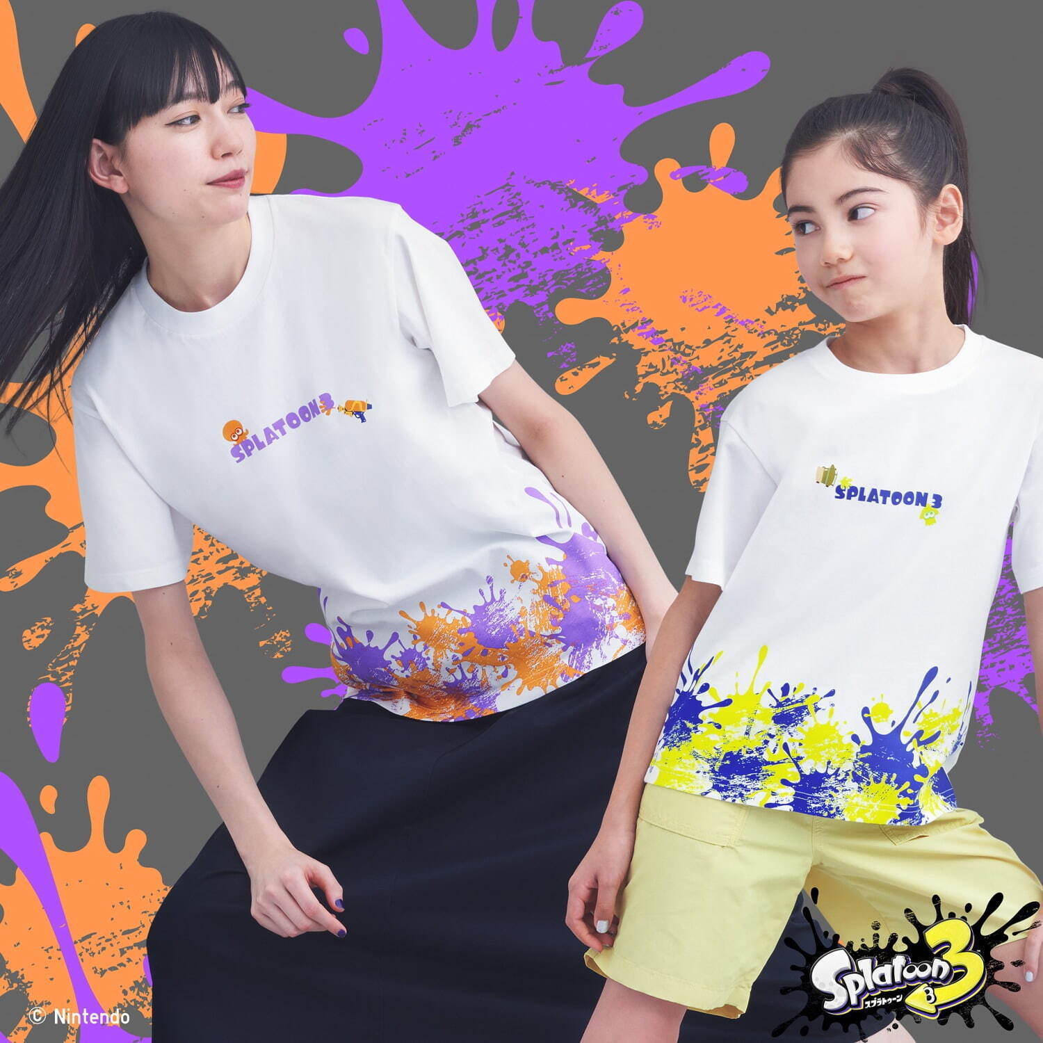 【Switch】優衣庫聯動《噴射戰士3》T恤公佈 日本地區3月24號上市-第5張