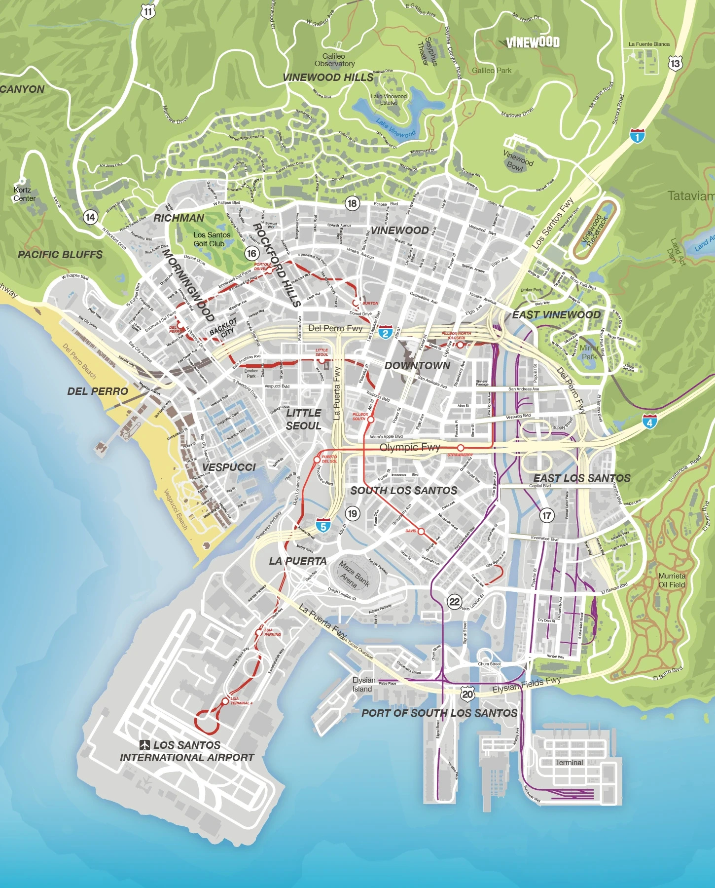 《GTA》系列地理志：洛圣都市-第6张