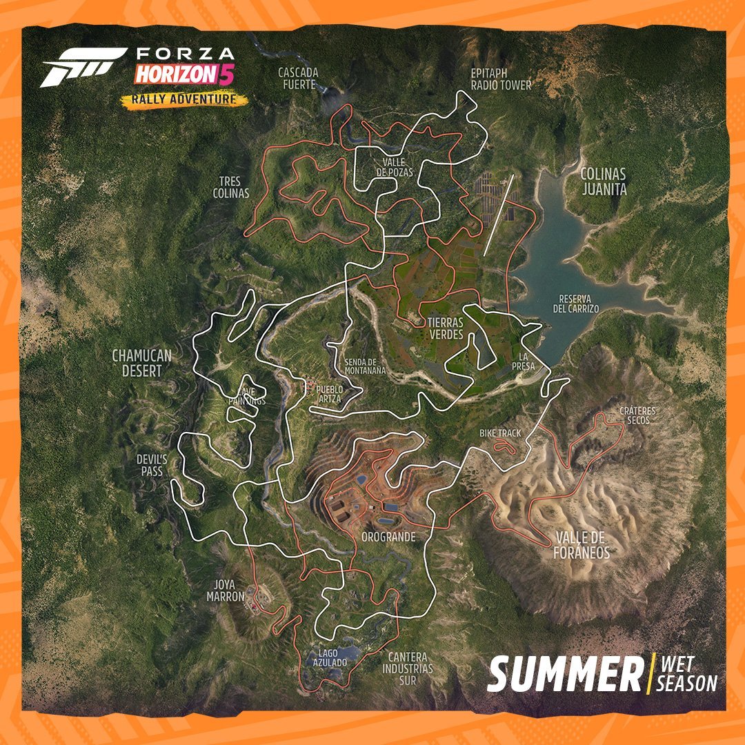 《极限竞速：地平线5》“拉力冒险”资料片地图发布-第1张