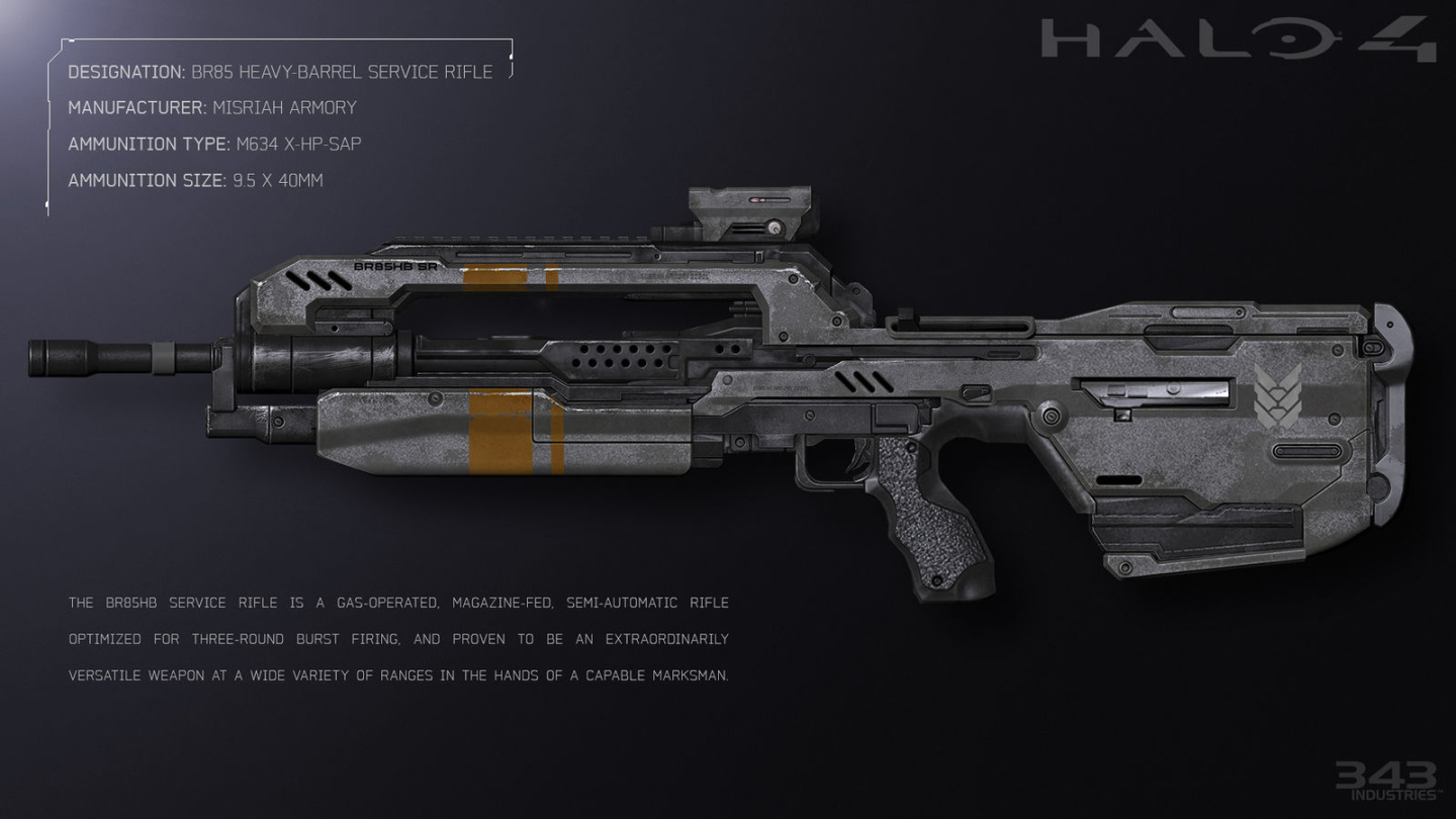 【HALO设定科普】BR85系列战斗步枪 —— 射得更快了-第11张