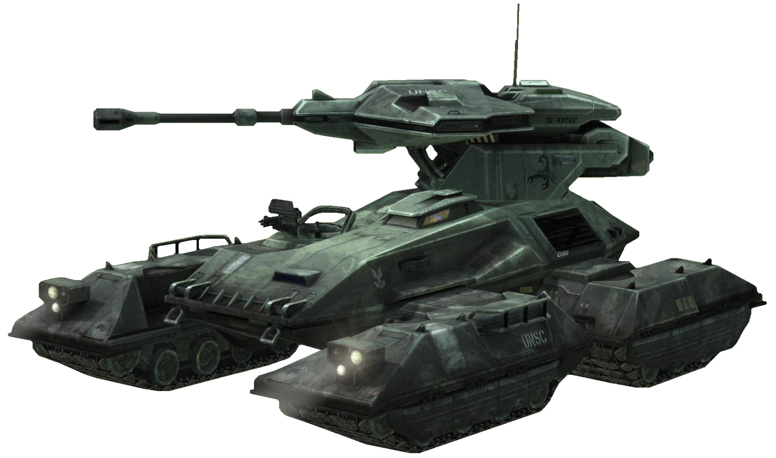 【HALO設定科普】M808C天蠍號主戰坦克 —— 坦克出馬萬夫莫當！-第16張