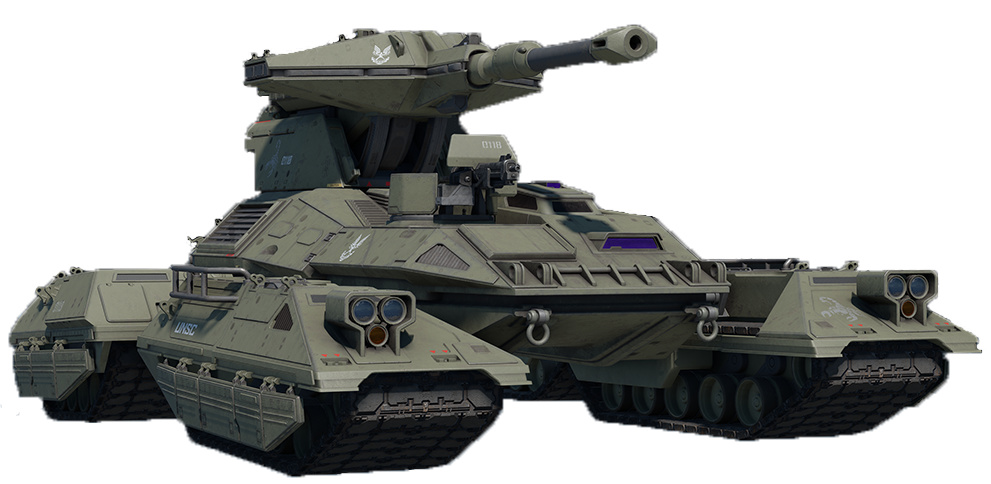 【HALO設定科普】M808C天蠍號主戰坦克 —— 坦克出馬萬夫莫當！-第0張