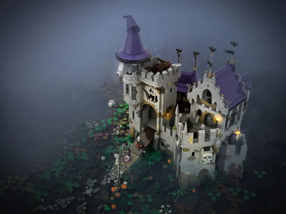 【周边专区】超帅的城堡！优秀乐高MOC玩家SleeplessNight城堡作品分享-第16张