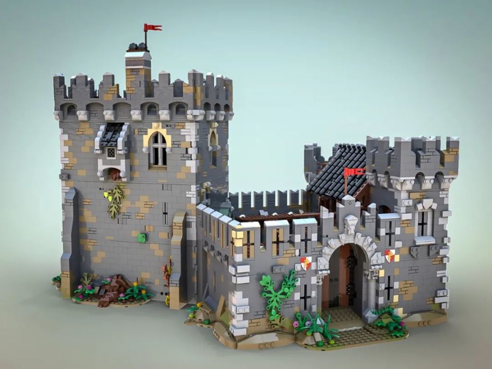 【周边专区】超帅的城堡！优秀乐高MOC玩家SleeplessNight城堡作品分享-第22张