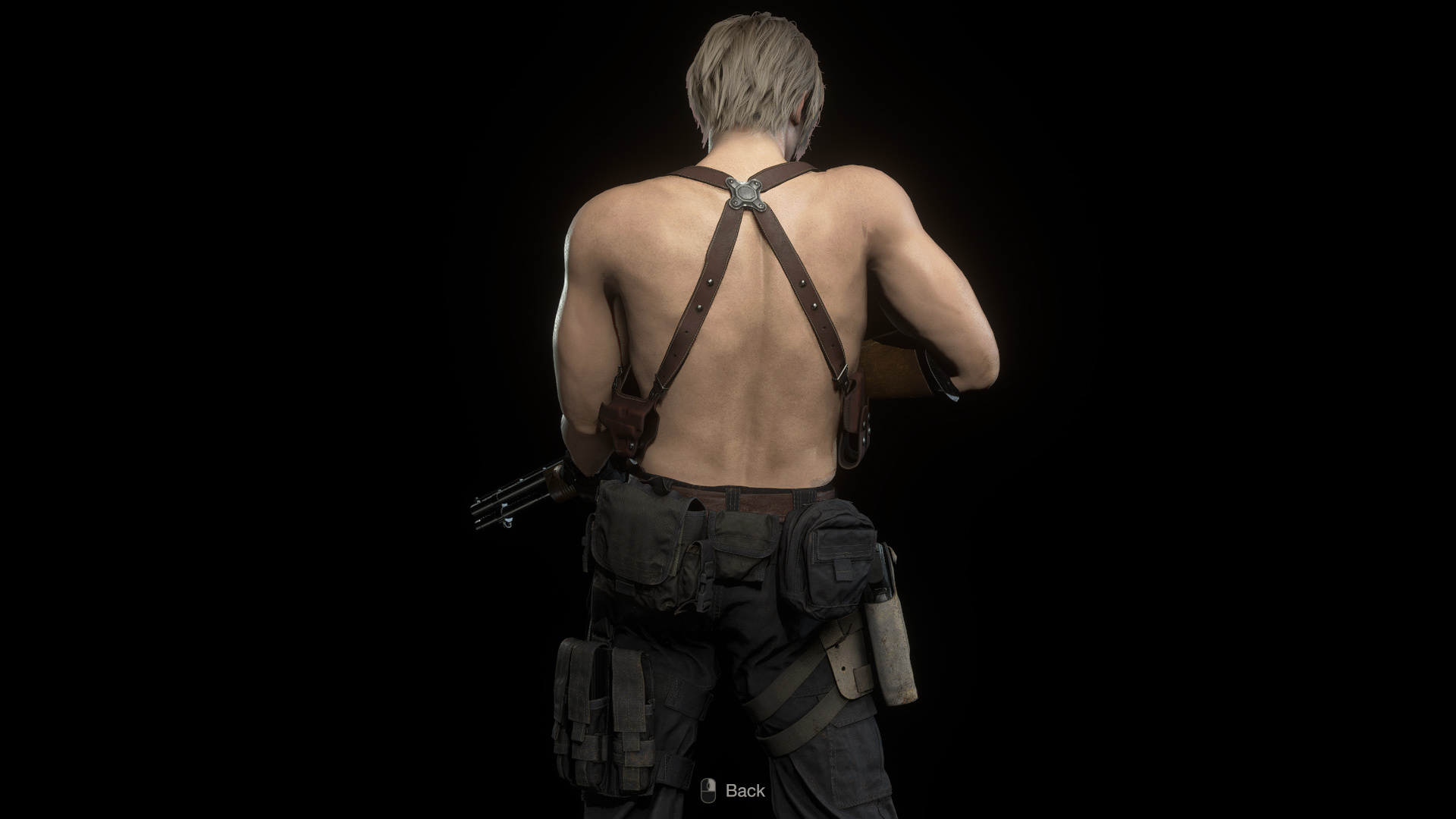 【PC游戏】性感特工！《生化危机4：重制版》里昂赤膊清凉Mod-第4张