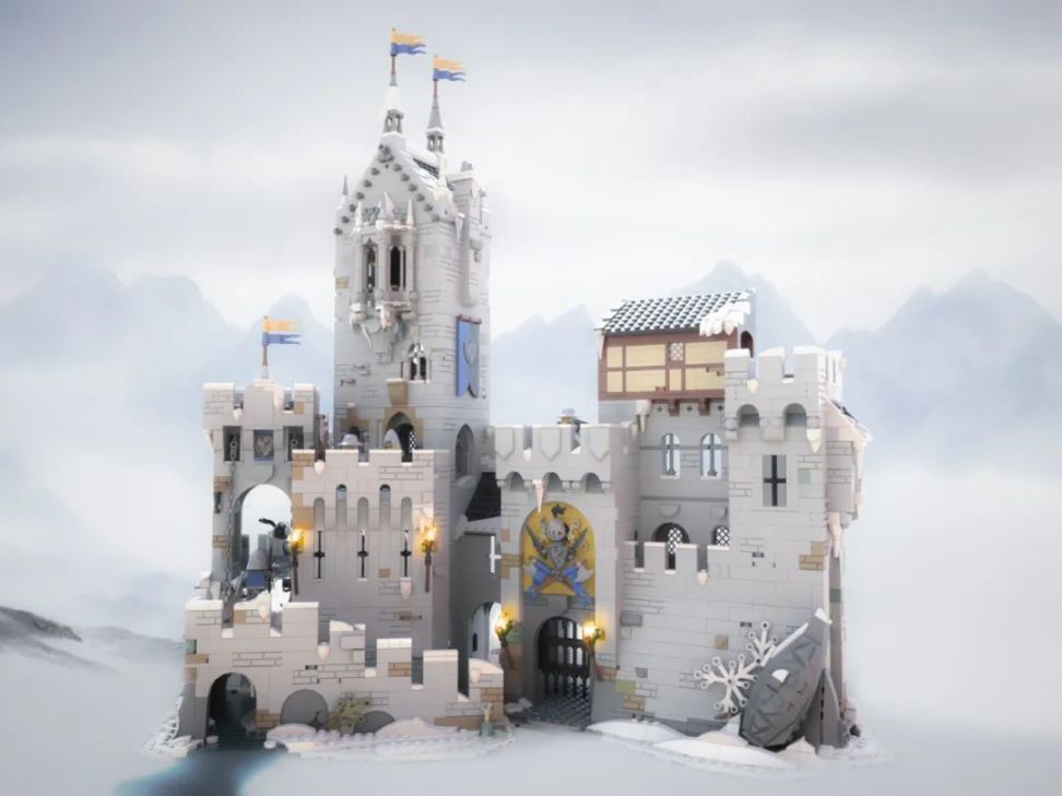 【周边专区】超帅的城堡！优秀乐高MOC玩家SleeplessNight城堡作品分享-第14张