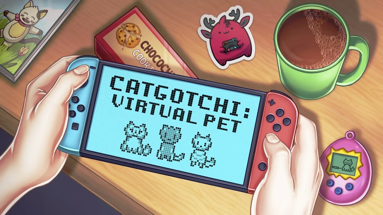 Switch裡養一隻貓咪《電子貓咪寵物》4月發售-第0張