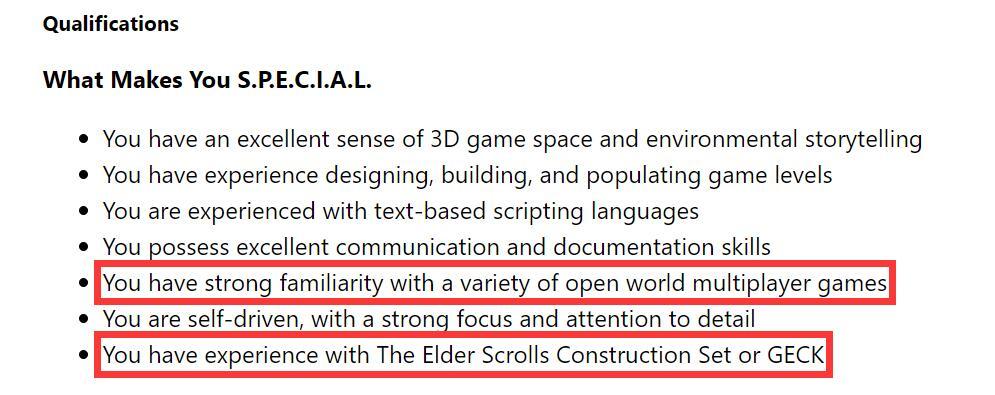 《上古卷軸6》可能包含多人模式？官方招聘啟事顯端倪-第2張
