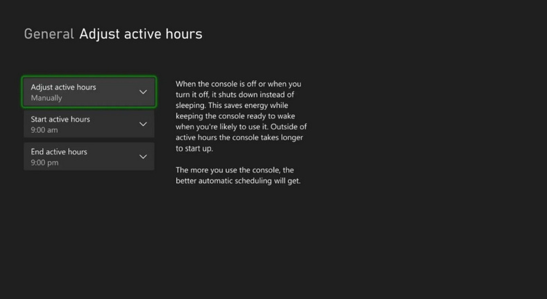 Xbox新环保功能更新：选择活跃时间待机快速启动-第1张