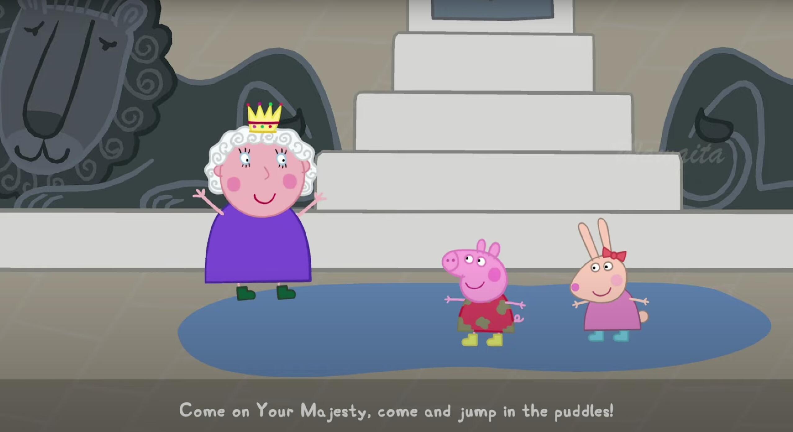 【PC游戏】开发商解释《小猪佩奇》游戏保留英女王角色的原因-第1张