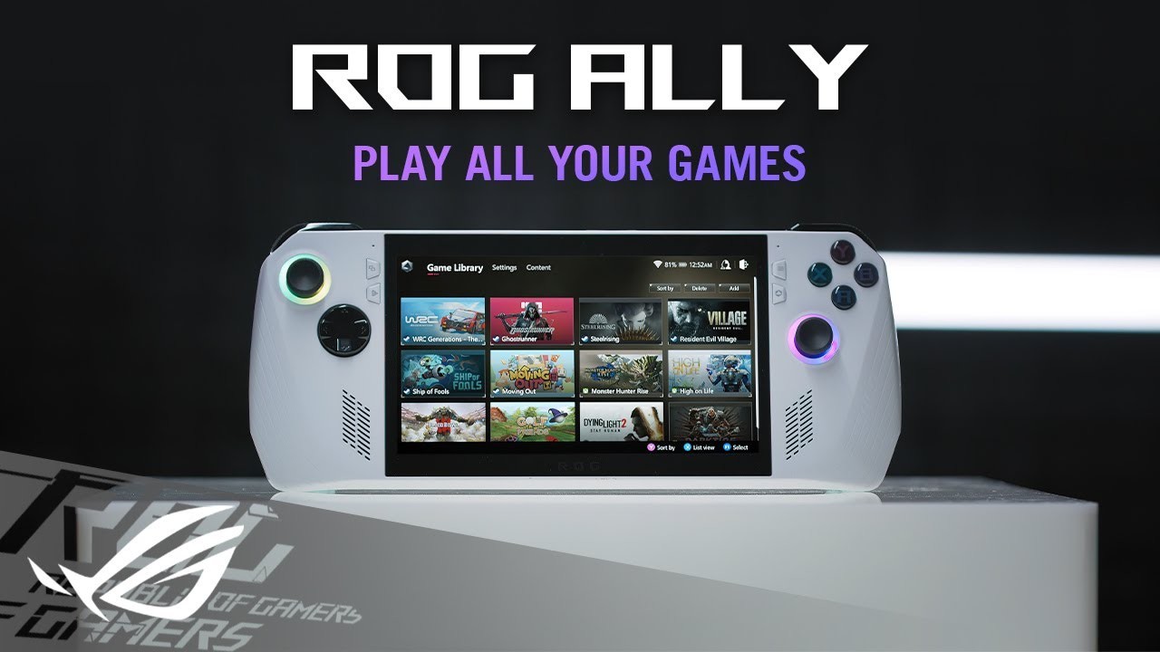 【主機遊戲】ROG ALLY掌機規格爆料！顯示屏1080P支持120Hz刷新！-第2張