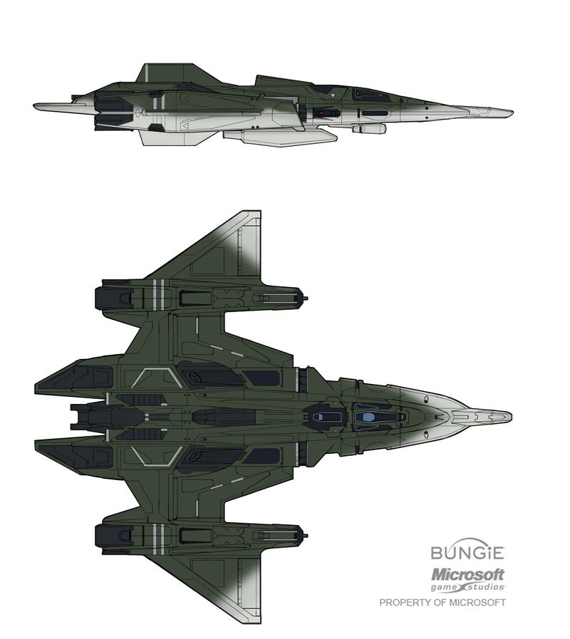 【HALO設定科普】FSS-1000軍刀號太空戰鬥機 —— 翱翔在危險區域-第18張