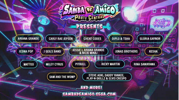 《Samba de Amigo : 搖搖樂派對》收錄樂曲公開第一彈！-第2張