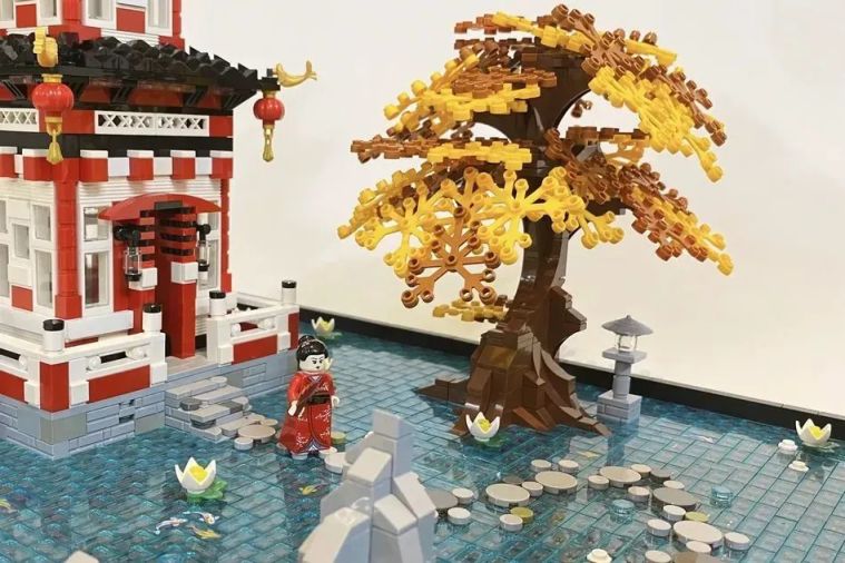 【周邊專區】簡約而有意境，樂高IDEAS作品《風中的燈籠》獲得萬票支持-第5張