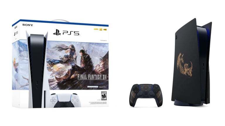 《最終幻想16》PS5同捆包&限量版主機外殼和手柄公佈-第1張