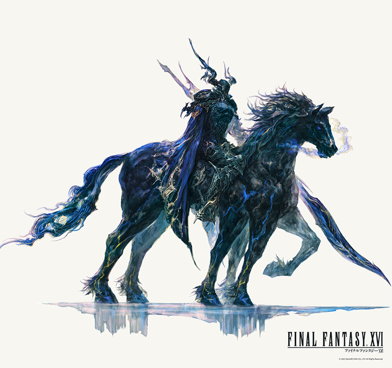 《最終幻想16》召喚獸藝術原畫公開：形態各異帥氣逼人-第7張