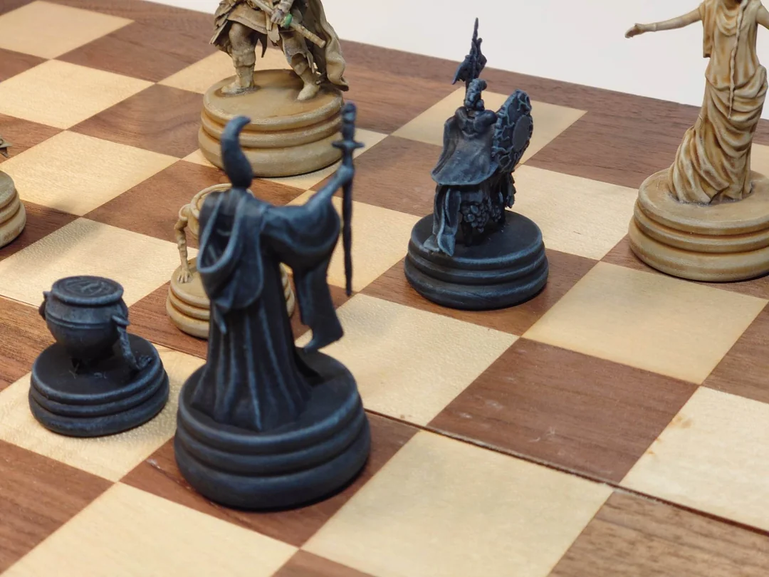 【PC游戏】太酷了！玩家用树脂3D打印《艾尔登法环》版国际象棋-第5张