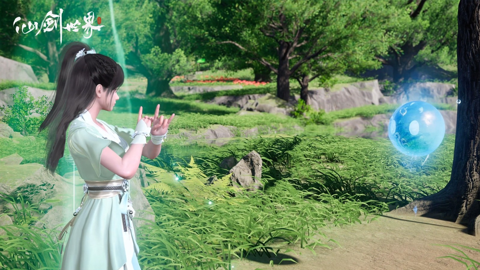 《仙剑世界》PV是实机录制画面 游戏不逼氪不逼肝-第1张