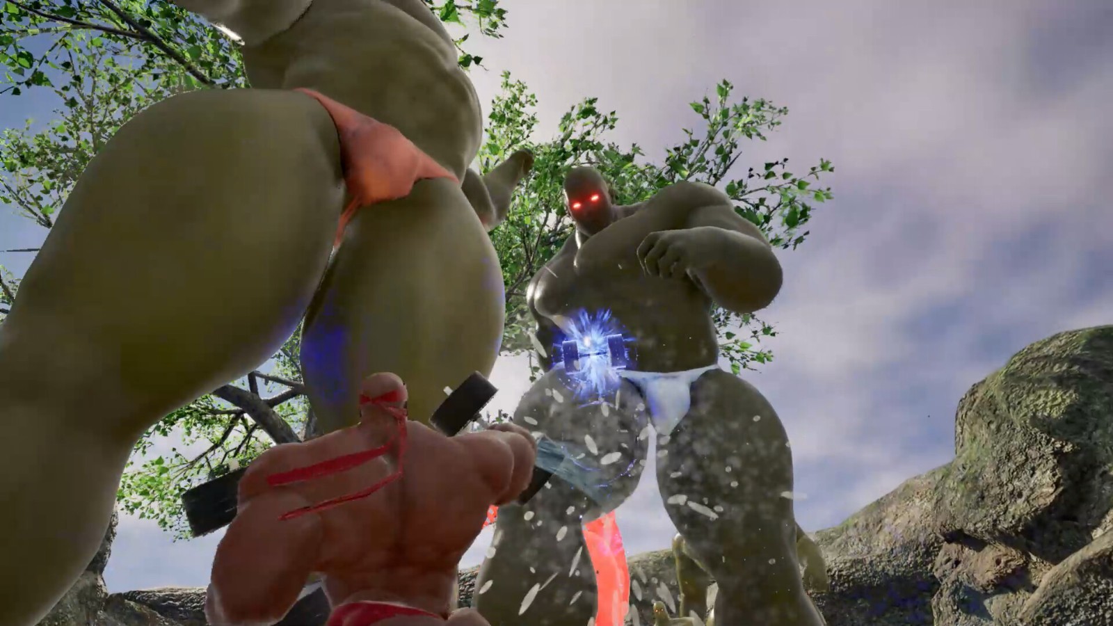 【PC遊戲】惡搞射擊《肌肉巨人》上架Steam 爽快戰鬥-第1張
