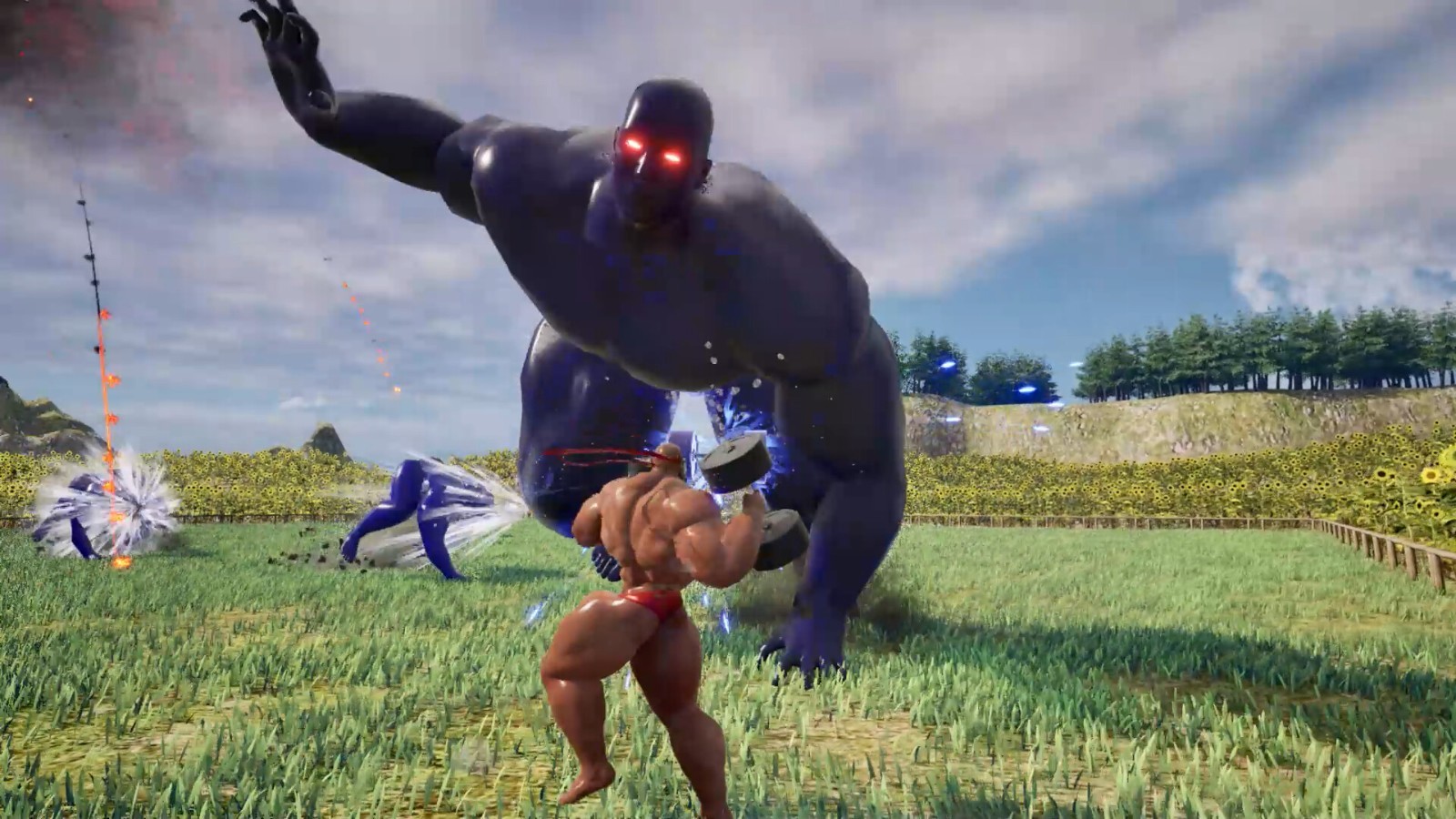 【PC游戏】恶搞射击《肌肉巨人》上架Steam 爽快战斗-第4张