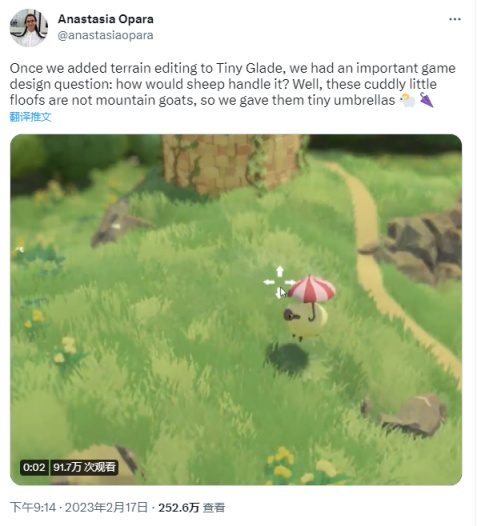 【PC游戏】Steam沙盒建设新作《Tiny Glade》，可爱小羊让玩家惊喜-第5张
