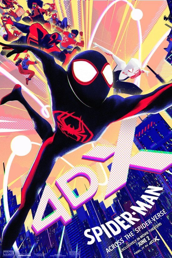 《蜘蛛侠：纵横宇宙》发布新海报剧照 北美预售开启-第1张