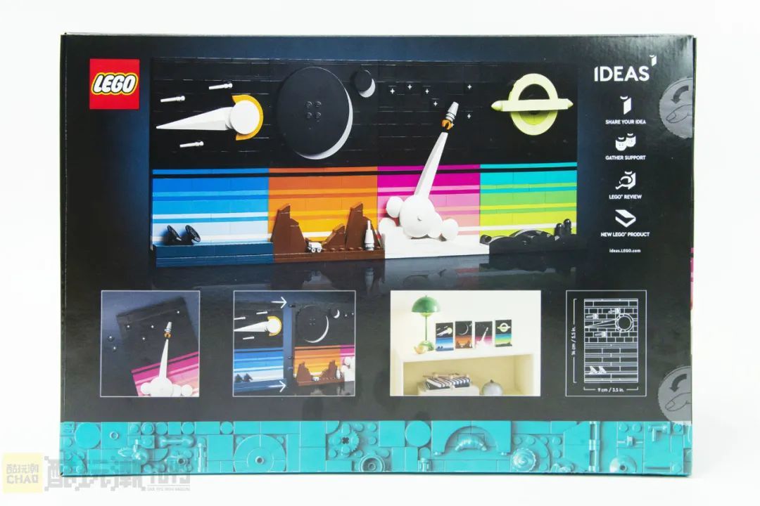 【周邊專區】來自外太空的明信片—樂高IDEAS系列21340太空時代故事開箱評測-第4張