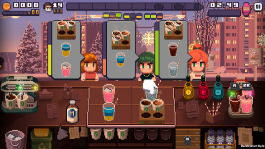 【PC游戏】像素风咖啡店员模拟游戏《Pixel Cafe》上架Steam！-第2张