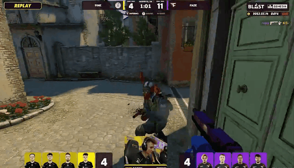 【CS:GO】巴黎Major传奇组：FaZe以2-0击败9INE-第4张