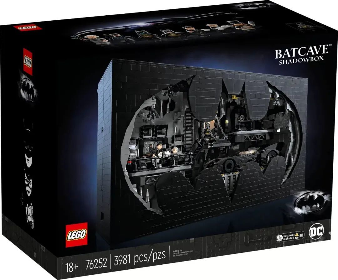 【周边专区】迄今为止最大的DC套装乐高蝙蝠侠76252蝙蝠洞——影盒正式发布！-第1张