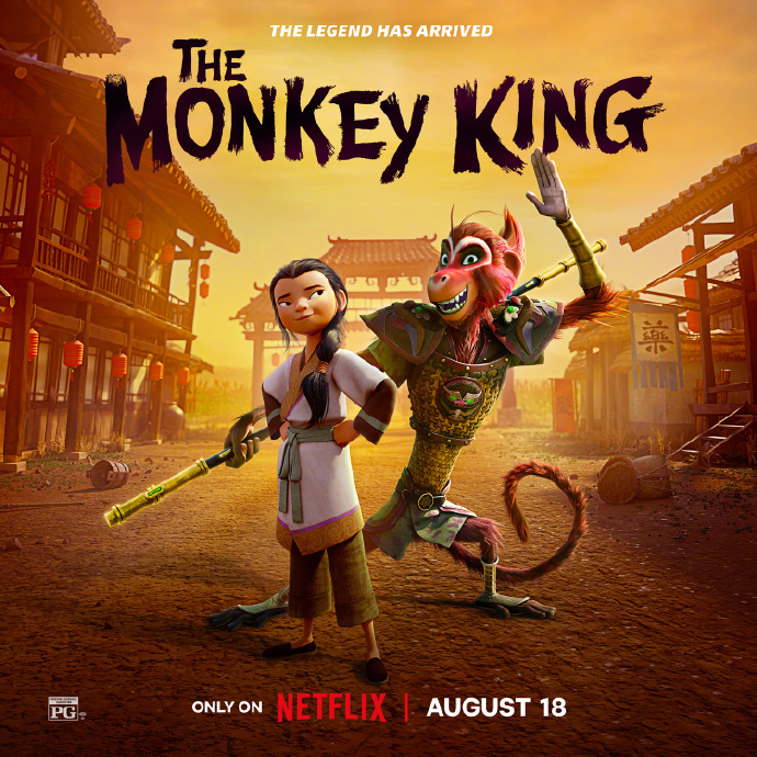 【影視動漫】網飛動畫電影《美猴王》8月18日上線 周星馳擔任執行製作人