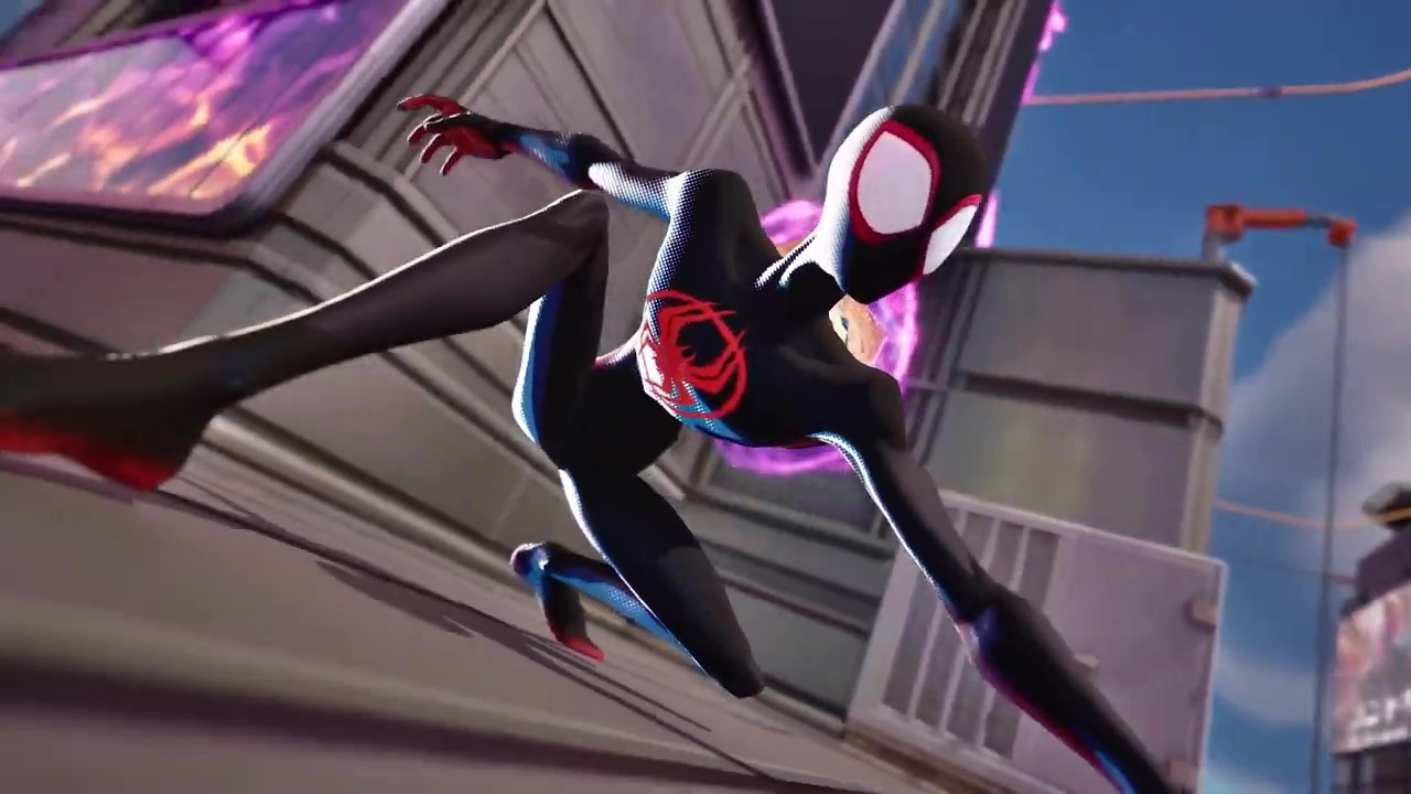 《堡垒之夜》X《蜘蛛侠：纵横宇宙》预告片