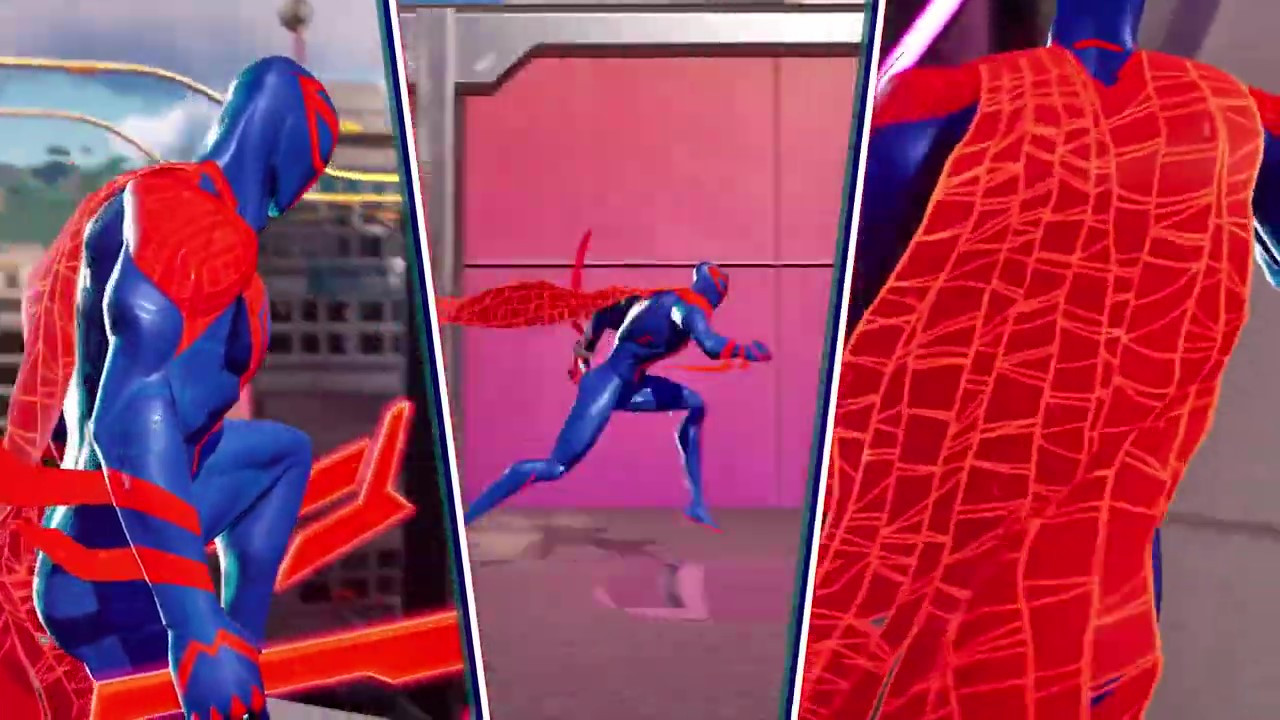 《堡垒之夜》X《蜘蛛侠：纵横宇宙》预告片