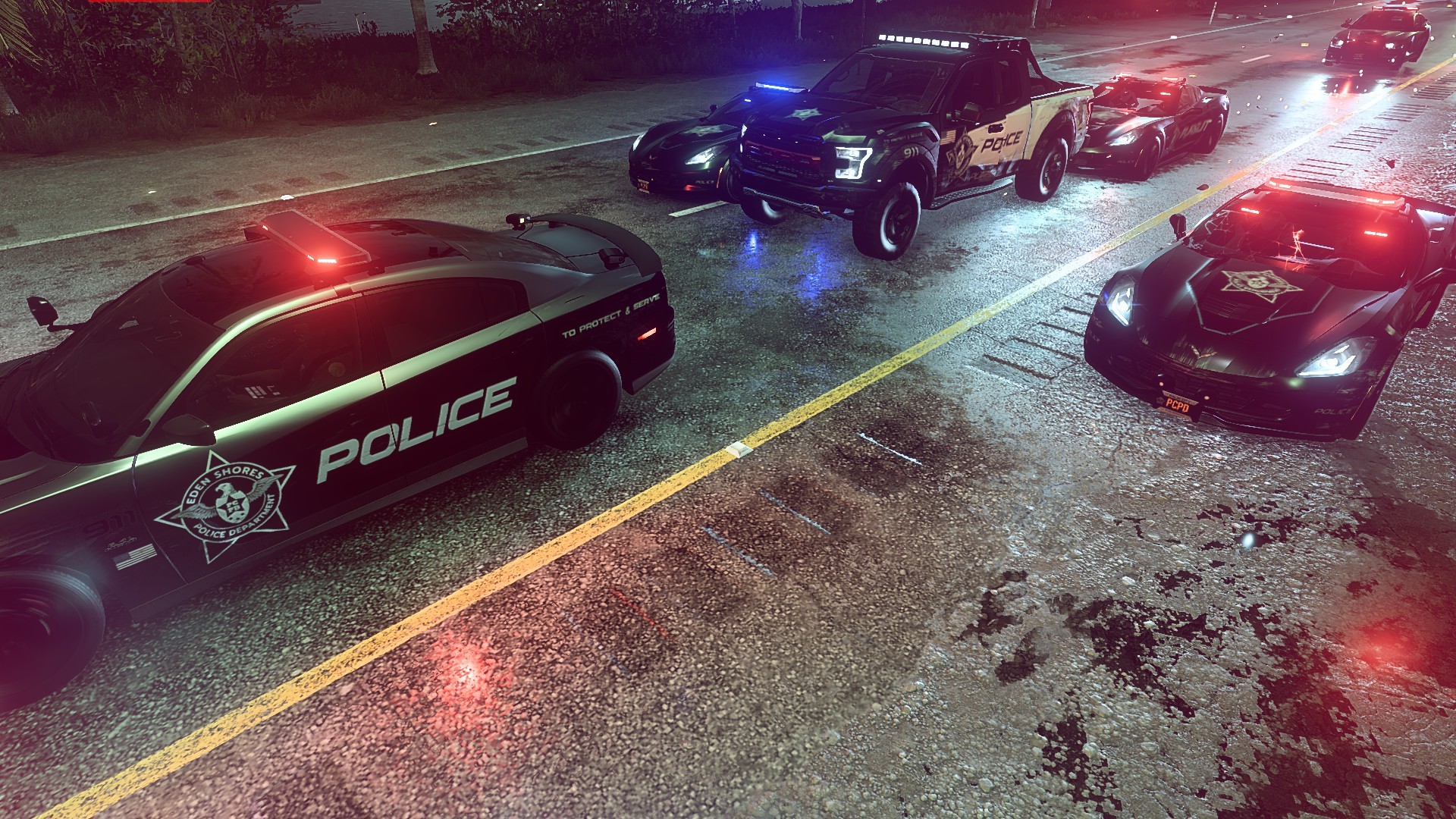 《极品飞车》系列执法力量志：棕榈市警察局-第3张